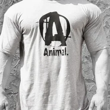 Мужская хлопковая футболка, новинка, Спортивная футболка для фитнеса и тренировок, Мужская Летняя Повседневная Модная креативная Футболка с принтом, топы, брендовая одежда