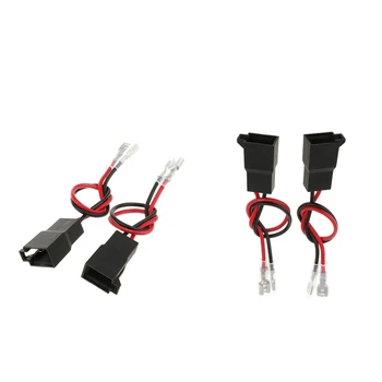 

4 Pieces Car Audio Speaker Wire Harness Connector For VW AUDI Renault Nissan