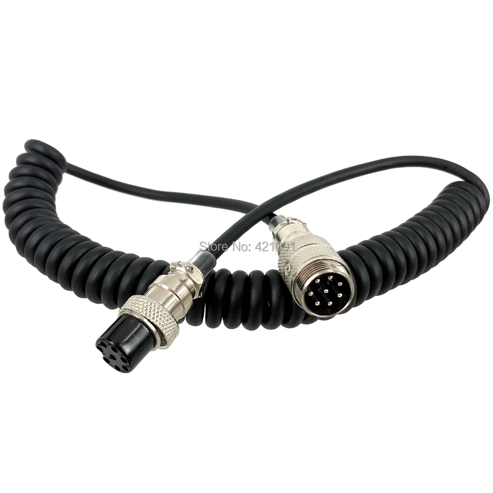 8 Pin Mic Microphone Extension Cable For Yaesu KENWOOD CB HAM