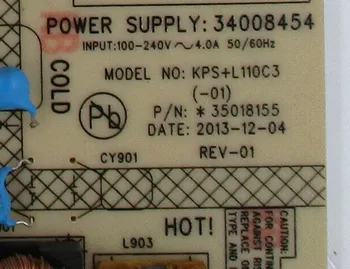 

LED40X9500UF Power Supply Board 35018155 KPS + L110C3 34008454