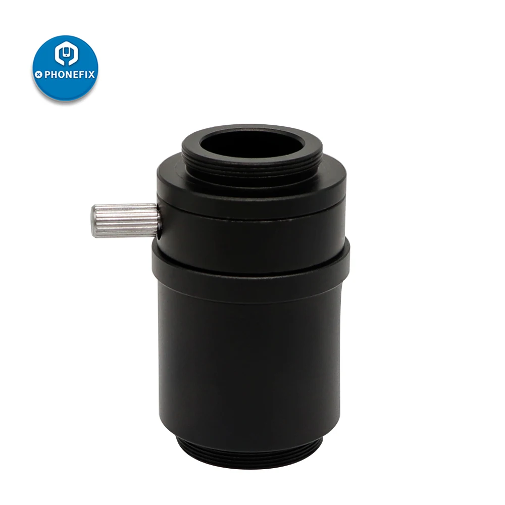 Фото SZMC TV1/2 TV1/3 CTV C-Mount адаптер для микроскопа промышленный цифровой тринокулярный микроскоп камера Замена аксессуары №2