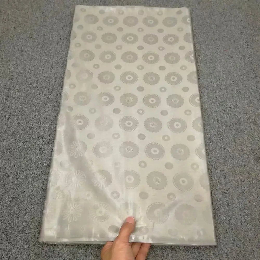 Жаккардовое платье ткань Базен riche brode bazin brode ароматный Базен для мужчин или женщин Ткань 5 ярдов