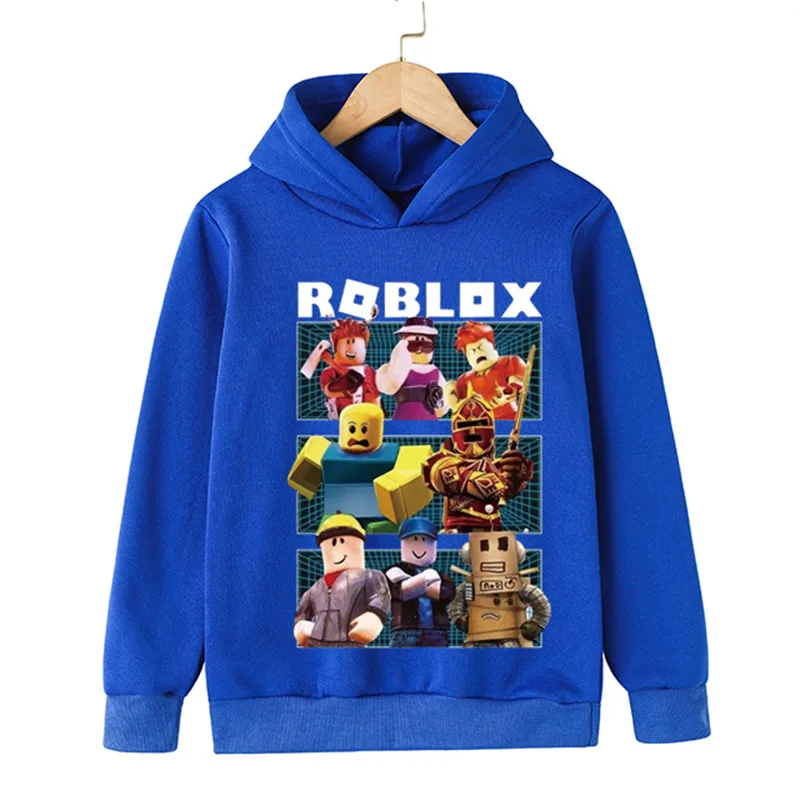 Толстовки Robloxing для мальчиков пальто верхняя одежда на весну и осень Детская