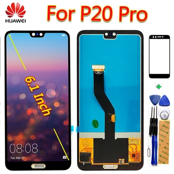 

6.1" Huawei P20 Pro LCD Display Touch Screen 2240*1080 Digitizer Assembly For p20 pro CLT-AL01 -L09 Free Tools And Glass film