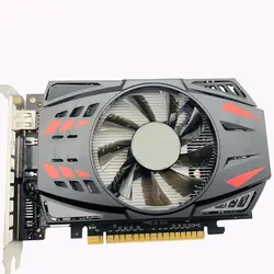 Carte graphique professionnelle GTX1050TI, 2 go DDR5 Gr, 128 bits, Compatible HDMI, DVI, VGA, pour jeu vidéo sur PC NVIDIA 