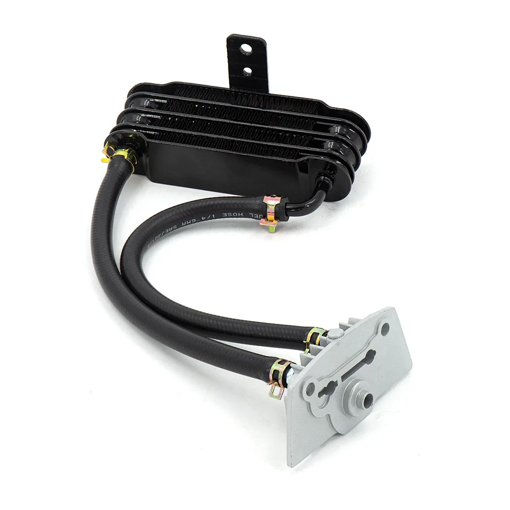 hot sale Universal Motorcycle oil cooler 158mm black color for Honda SO-07