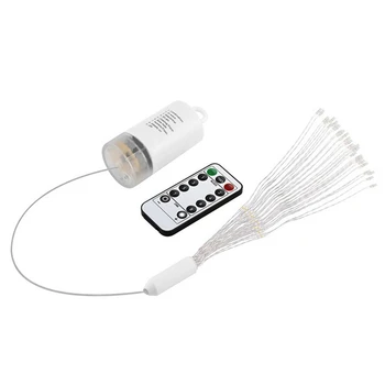 

Battery Hanging Starburst Fairy Strig Lights 150 LEDs Diy Copper String Garland Xmas Party Twinkle Lights