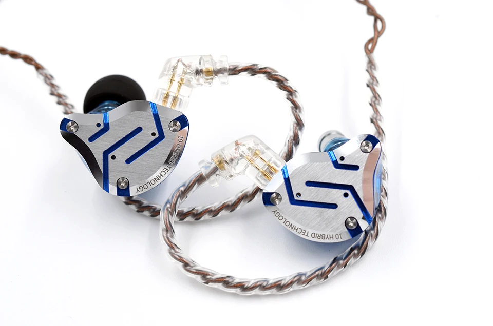 Kz zs10 pro metal fone de ouvido