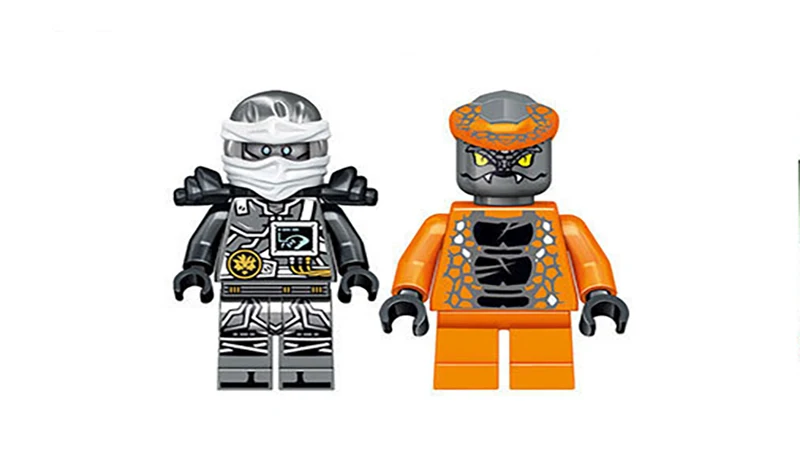 Legoings Ninjagoe Ghost Evil Ninja Pythor Chop'rai Mezmo Serpentine Army Model Kids Toys Gifts Building Blocks Dolls
