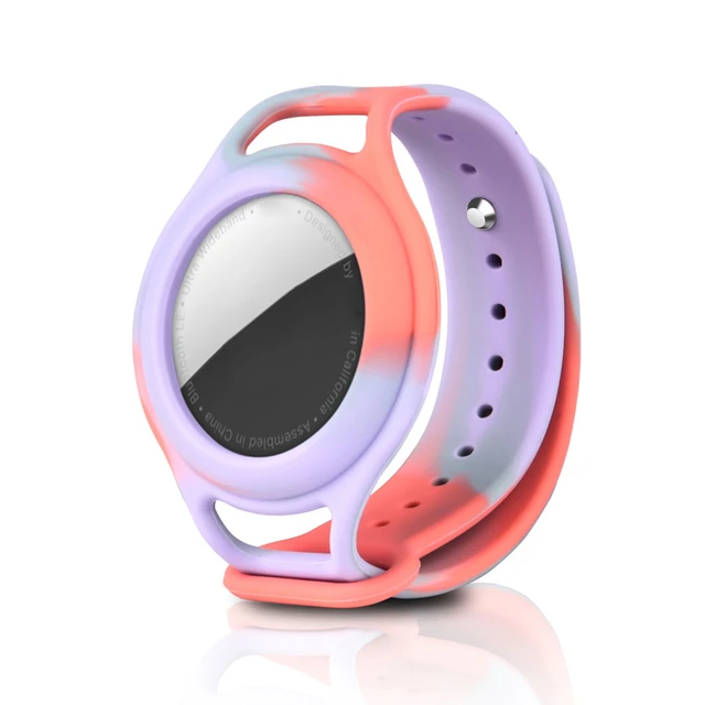 AXFEE AirTag Étuis de Protection, Silicone Bracelet Airtag pour Enfants,  Mignon Housse de Protection AirTag Key Finder pour Enfants (Violette  Licorne)