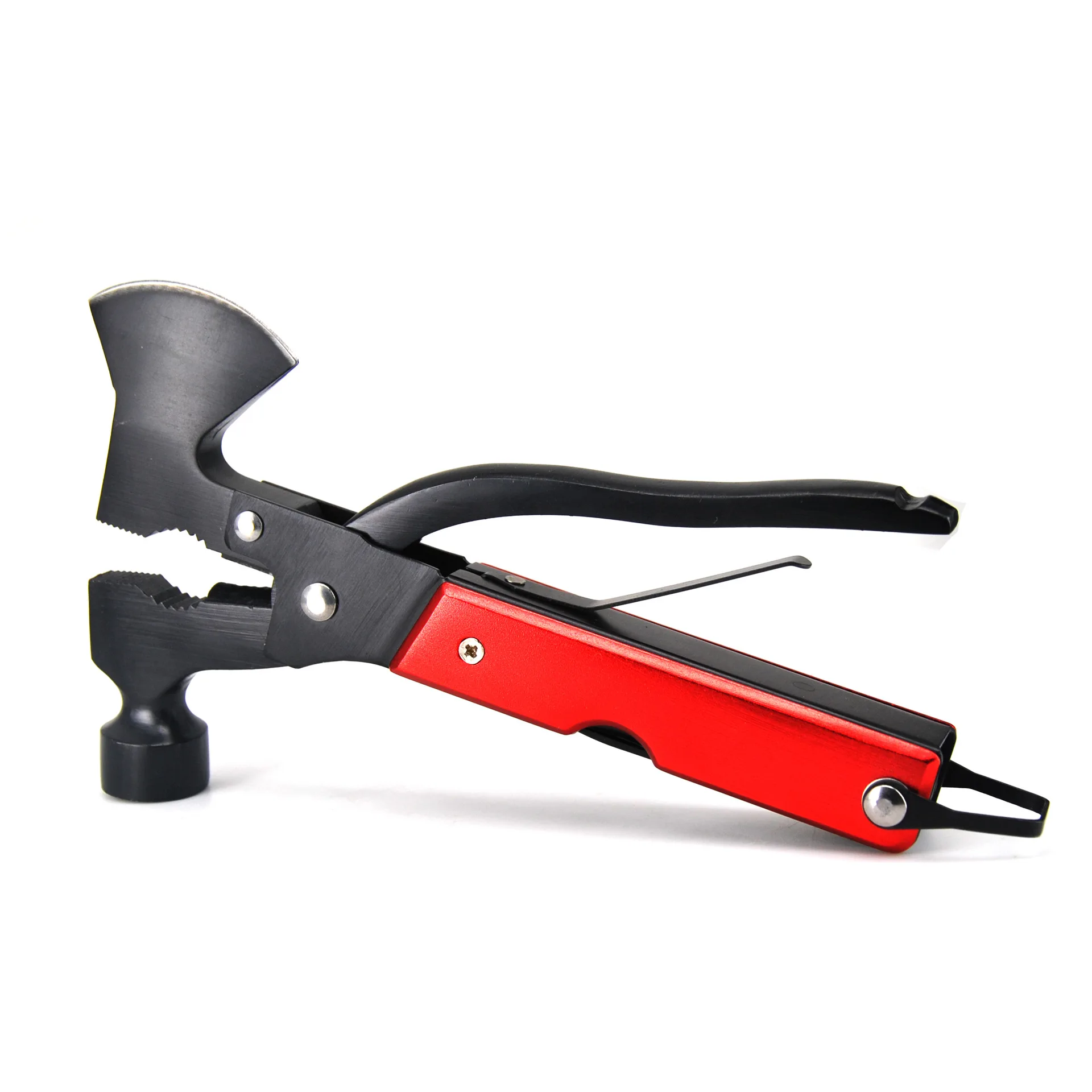 

Multi-Function Hammer Pliers Tool Utility Pliers Screwdriver Hand Tools Camping Axe Hammer Pliers Size Hex Wrench Tool Outdoor