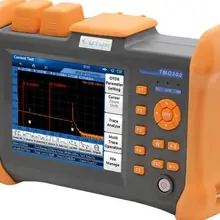 OTDR TMO-300-SM-A ручной 32/30dB 1310/1550nm SM FTTH Встраиваемые 10 мВт VFL Сенсорный экран волоконно-оптический Тесты инструменты