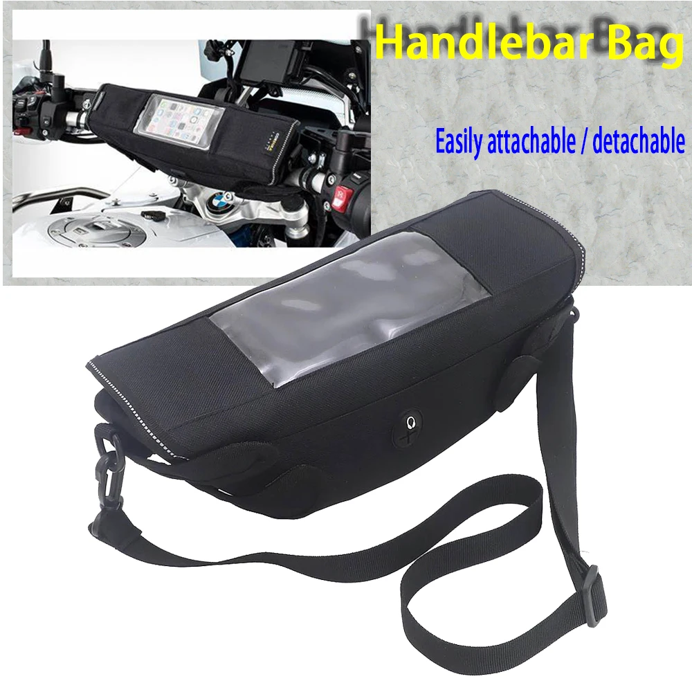 

NEW Motorcycle Waterproof Front Handlebar Bag Storage Bag For Royal Enfield Himalayan