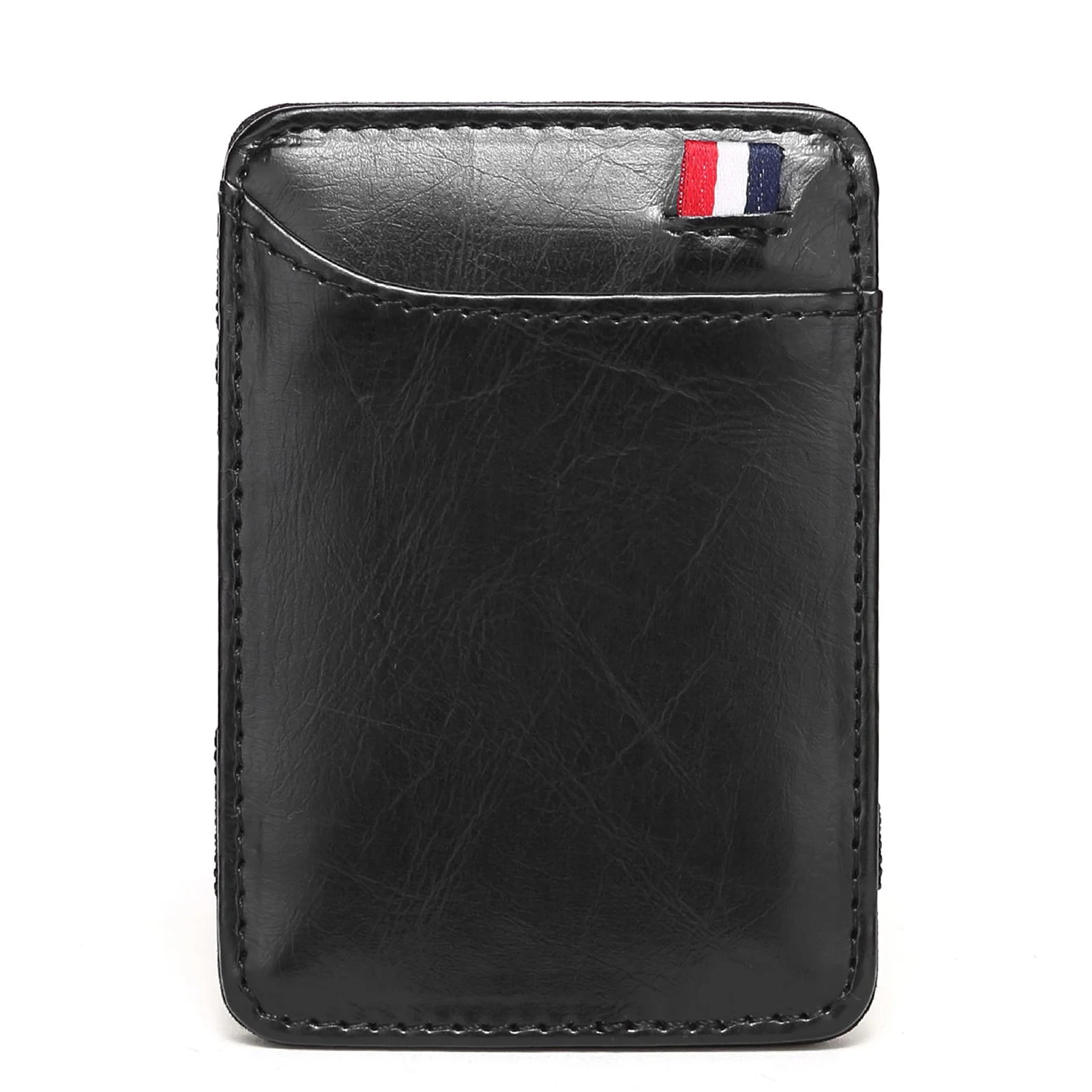 Ultra Thin Men's  PU Leather Mini Small Magic Wallet Money Cash Card Holder Purse  Money Case for Men Women Business Slim 2023 6