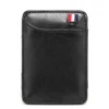 Ultra Thin Men's  PU Leather Mini Small Magic Wallet Money Cash Card Holder Purse  Money Case for Men Women Business Slim 2023 6