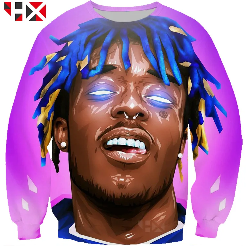 

2020 Newest Xxxtentacion 3D Print Harajuku Sweatshirt Hoodies Unisex Casual Hip Hop Pullover HX193