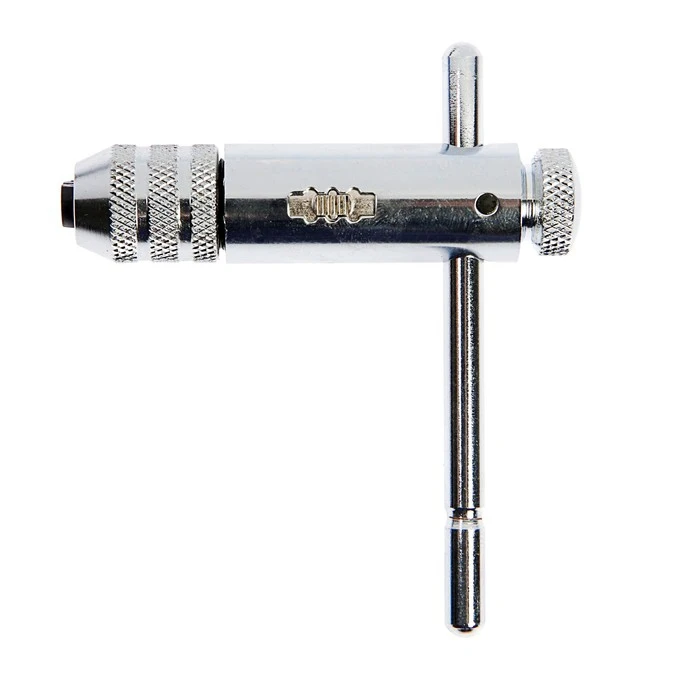 Vorotok de trinquete para grifos TUNDRA T-forma-cromo Chapado en M3 - M8 2705956 machuelo corte manual herramientas ► Foto 2/6