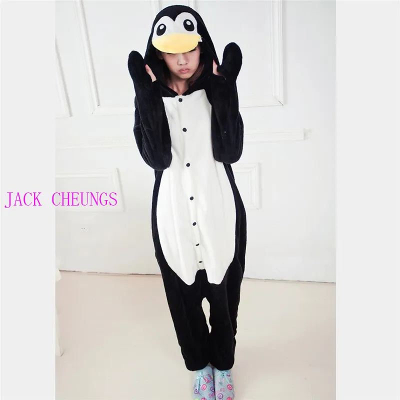 Пижама кигуруми Пингвин одессис костюм животного унисекс пижама с мультяшным