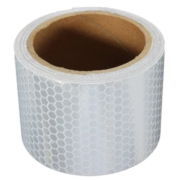 

Caution Weatherproof Night DIY Car Decor Safety Self Adhesive Warning Motorcycle Easy Apply Reflective Tape