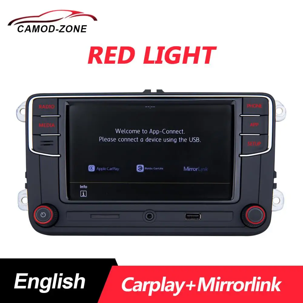 RCD330 Plus RCD330G Carplay Mirrorlink MIB Car Radio Classia DEASY 6RD 035 187B For VW Golf 5 6 Jetta CC MK6 MK5 Passat Tiguan