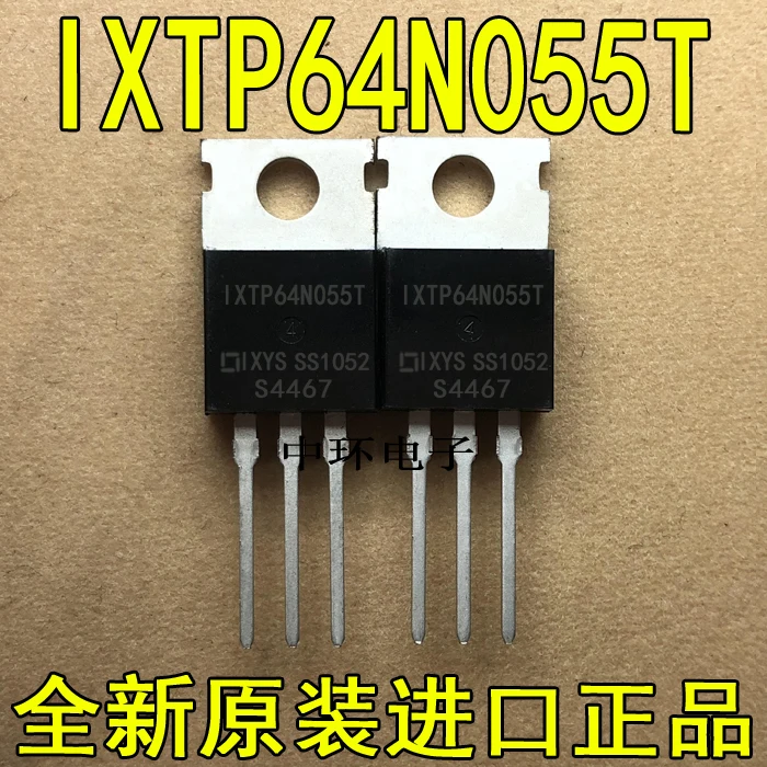 10 шт./лот IXTP64N055T-220 64A 55Vx m y