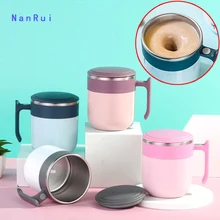 USB Aufladbare Automatische Mischen Tasse Büro Magnetic Kaffee Rühren Becher 304 Edelstahl Wasser Tasse Faul Milch Smart Becher