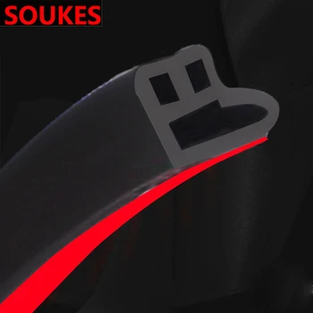 

Car For Ford Focus 2 3 1 Fiesta Mondeo Kuba Ecosport Mini Cooper R56 R50 R53 F56 F55 R60 Door Seal Protector Edge Strip Sticker