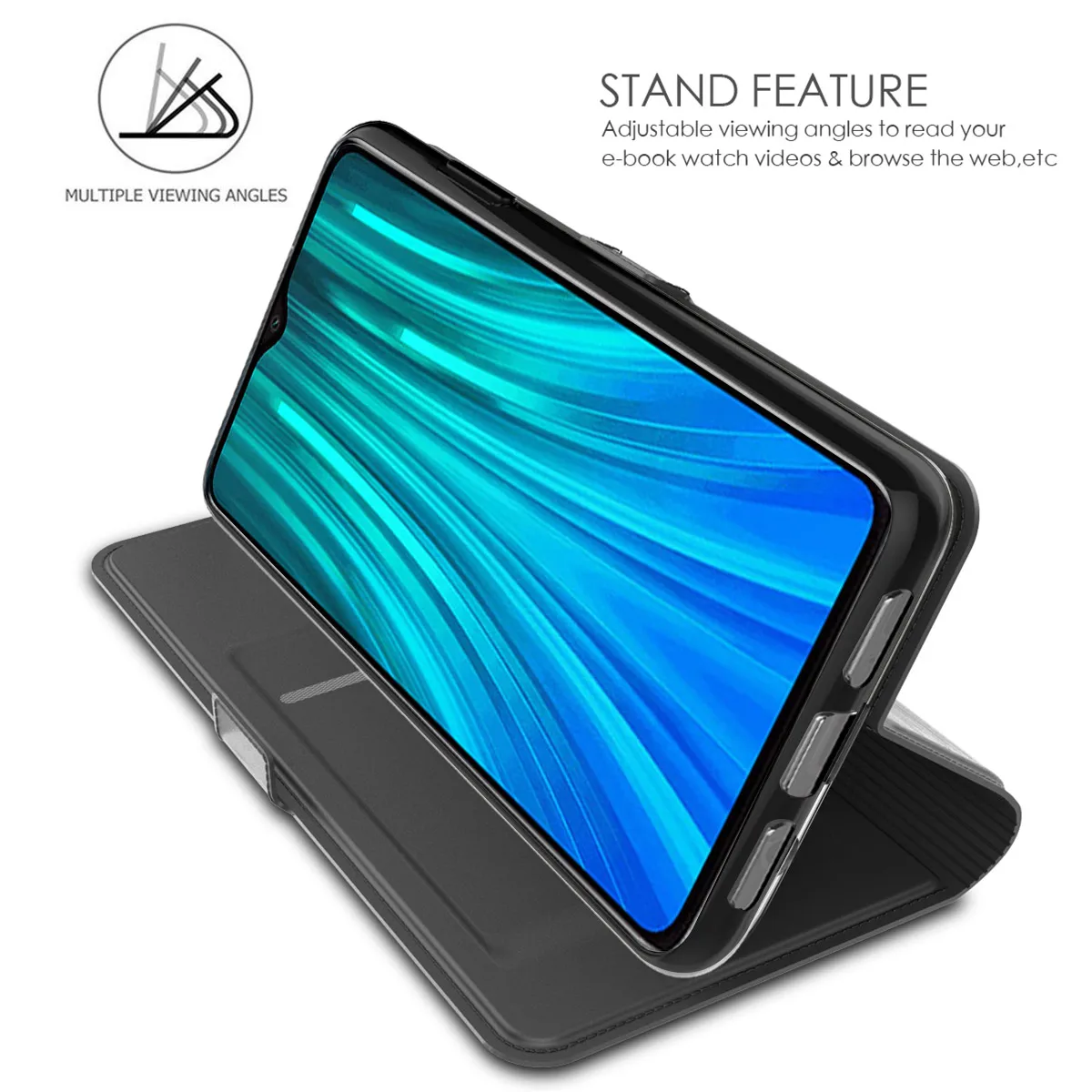 Для Xiaomi Redmi Note 8 Pro Чехол кожаный флип стенд ударопрочный кошелек магнитная пряжка чехол для Redmi Note 8 Note8 pro Чехол Слот для карт