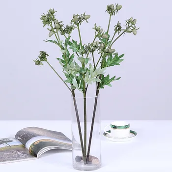 

Artificial guo zi Small Thorn Fruit Feel Artificial Plants Home Garden Decoration Bonsai Flowers Green Plant