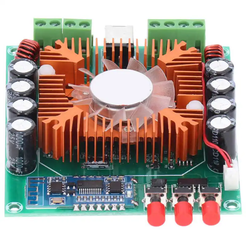 Плата усилителя звука Высокая мощность Bluetooth 5 0 BTL AMP PCB модуль TDA7850 мощности |