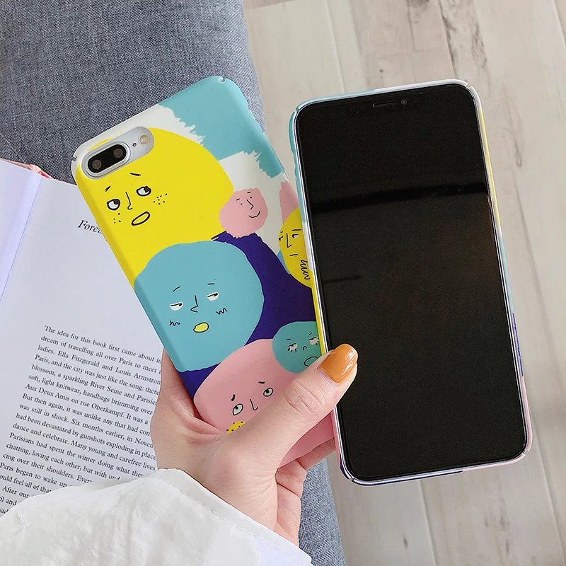 Жесткий чехол для телефона s из поликарбоната для iphone 11Pro XS MAX X XR, цветной чехол для iphone 6, 6s, 7, 8 Plus, 11, задняя крышка, fundas Capa