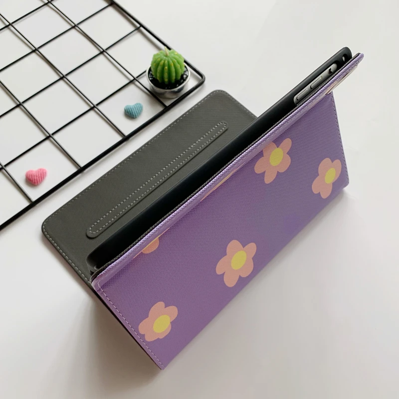 Автоматический будильник смарт-чехол с подставкой для Планшеты ipad Mini1 на возраст 2, 3, 4, 5, ipad air 2 3 pro 10,5 Мультфильм защитный чехол для ipad 2, 3, 4 18 9,7