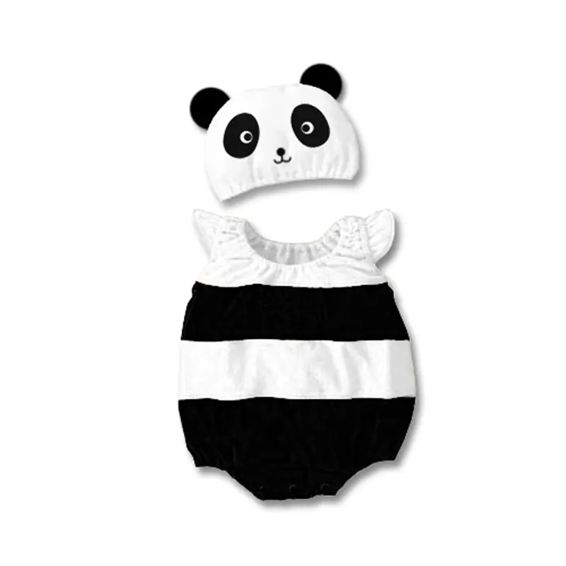 

Baby Boys Cute Panda Costume Cosplay Rompers Jumpsuit for Infant Toddler Halloween Christmas Birthday Party Fancy Dress