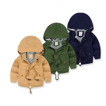 

Boys Clothes Coat Warm Outerwear Jackets Coat Children's Clothing Hooded Clothes Autumn Winter Fleece Toddler Boys Clothes