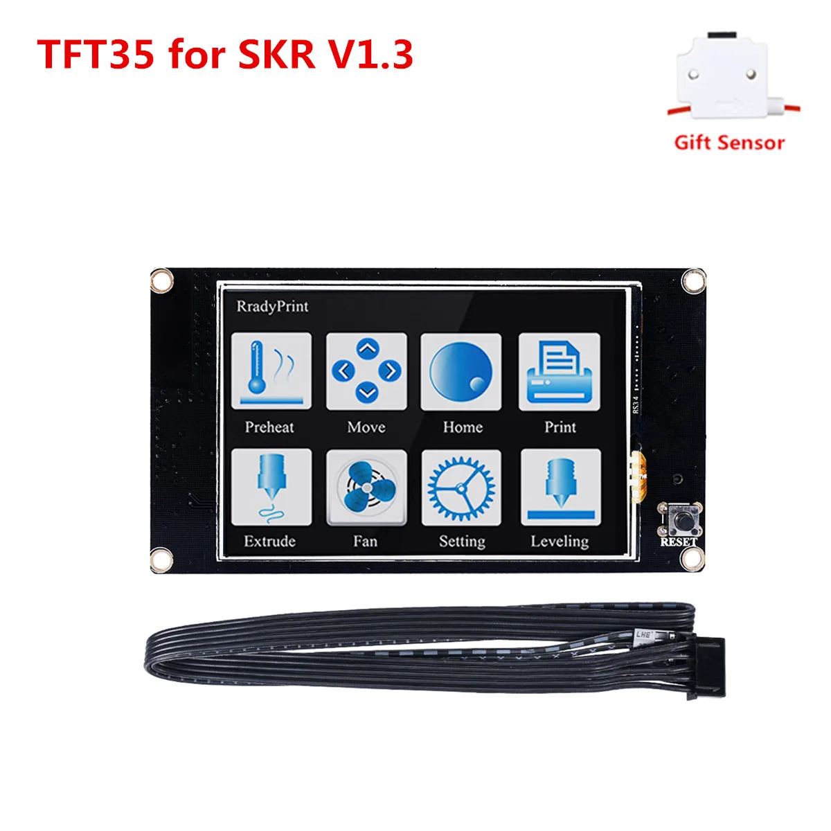 Контроллер дисплея для 3D-принтера TFT35 сенсорный экран V2.0 TFT 3 5 дюйма ЖК-монитор с
