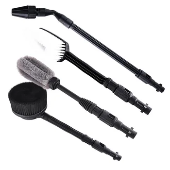 

Car Washer Water Spray-Gun Lance Nozzle with Brushes High Pressure Cleaner Set for Karcher K2 - K7