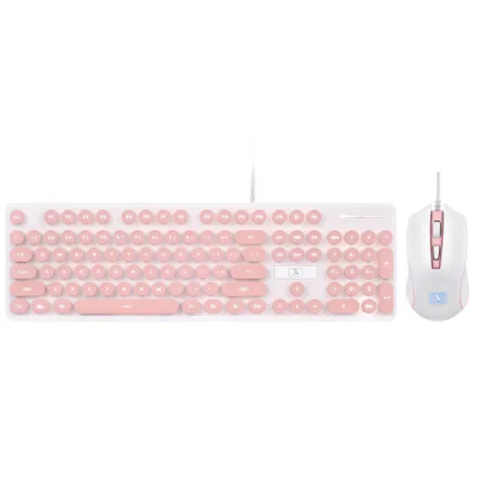 

Technology N518 Cable Steam Punk Retro Keyboard And Mouse Kit Game Keyboard Mouse Set EBay Amazon