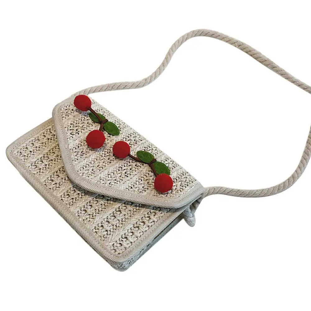 

Handbag Shoulder Bag Receive Small Change Travel Women Accessories Casual Hand-Woven Straw Fashion Beauty Female Bags