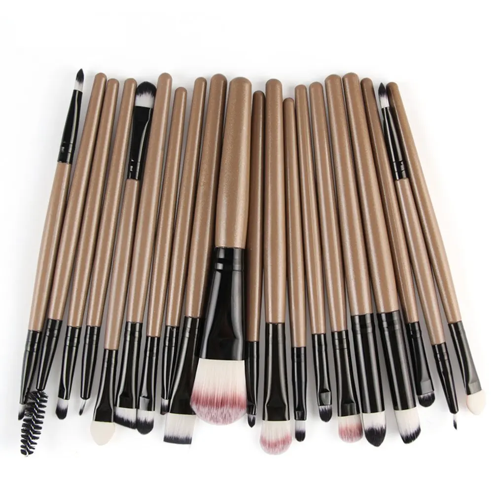 

20 Sets Makeup Brushes Lightweight Practical Makeup Tools Essential for Daily Makeup for Ladies