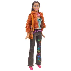 Модная нарядная одежда для кукол Элегантная блузка повседневная одежда на четыре сезона костюм для Барби кукольные Брюки Одежда