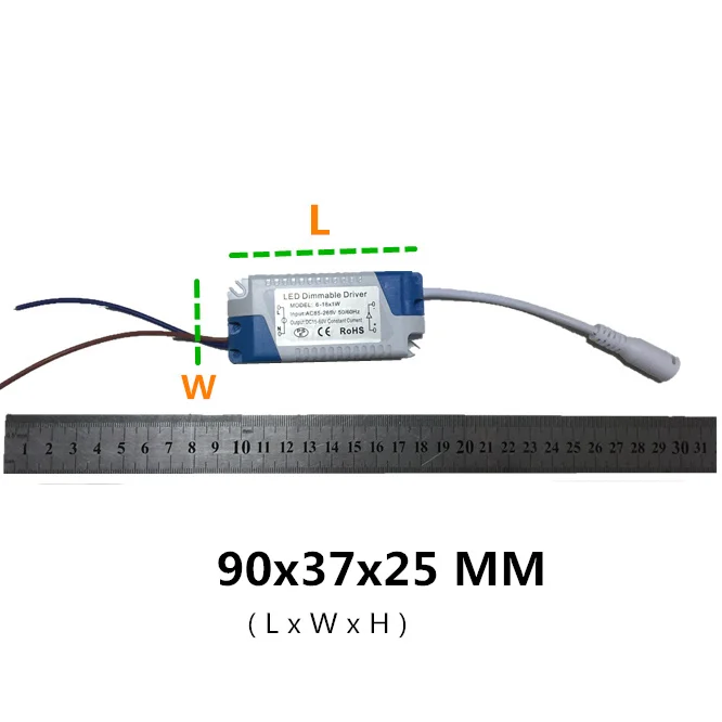 LED Ʈ AC85-265V DC18-60V  LED   ġ,  б , ̹ , 6-18W, 7W, 12W, 15W, 10 