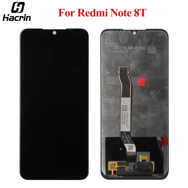 

LCD Screen for Xiaomi Redmi Note 8T LCD Display Touch Screen Digitizer Assembly for Redmi Note 8T LCD Screen Replacement 6.3inch