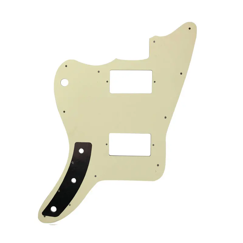 Pleroo Great Pickguard для 13 винтовое отверстие без отверстия сверху слева Япония Jazzmaster Гитара Pickguard с PAF Humbucker без моста