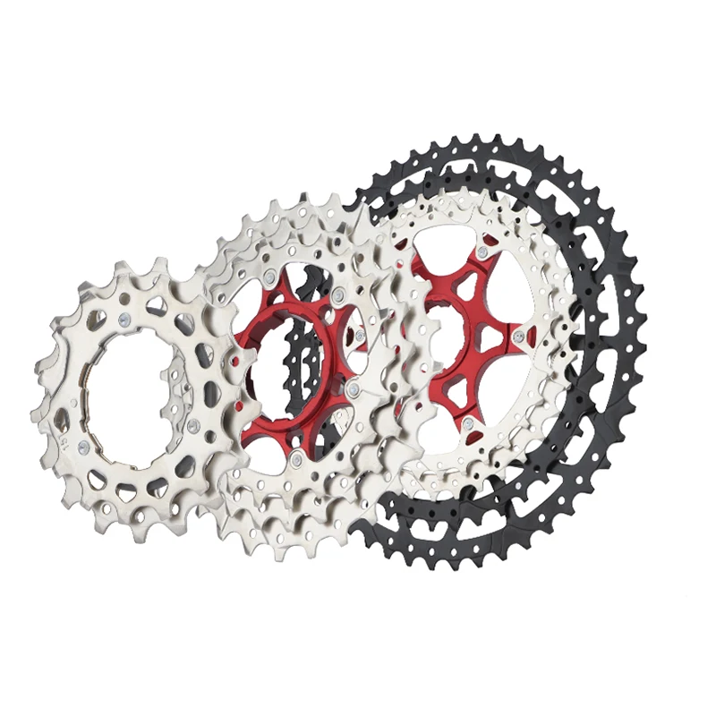 Bicycle Cassette Bicycle Sprocket Gear Bicycle Parts Bike Sprocket Bike Freewheel MEROCA MTB Freewheel 11-46T 11-52T Wide Ratio 8/9/10/11/12 Speed Suitable For Shimano Bike Sprocket Bicycle Cassette