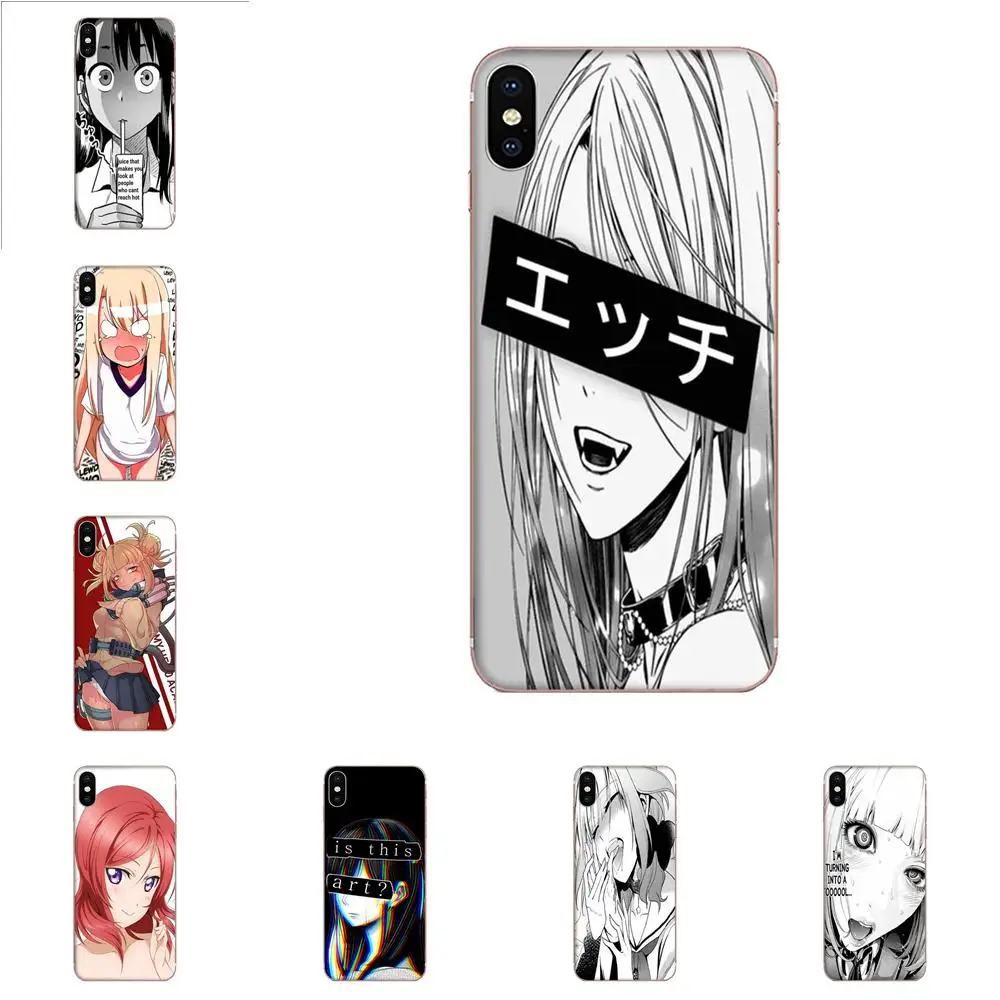 Чехол Lewd с японским аниме для Apple iPhone 4 4S 5 5C 5S SE SE2 6 6S 7 8 11 Plus Pro X XS Max XR|Бамперы| |