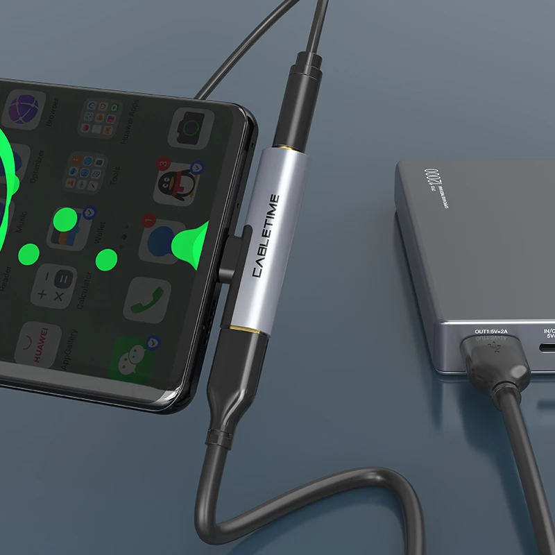 CABLETIME USB C к 3 5 мм Aux Женский кабель Тип 2 в 1 адаптер для наушников huawei P20 Samsung C017| |