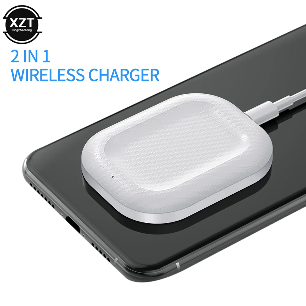 best wireless charger for iphone Qi Wireless Charger For Airpods Air Pods Pro 2 3 Fast Charging Dock for iphone 12 11 Pro Max X XR XS 8 Plus Charger Stand oneplus wireless charger