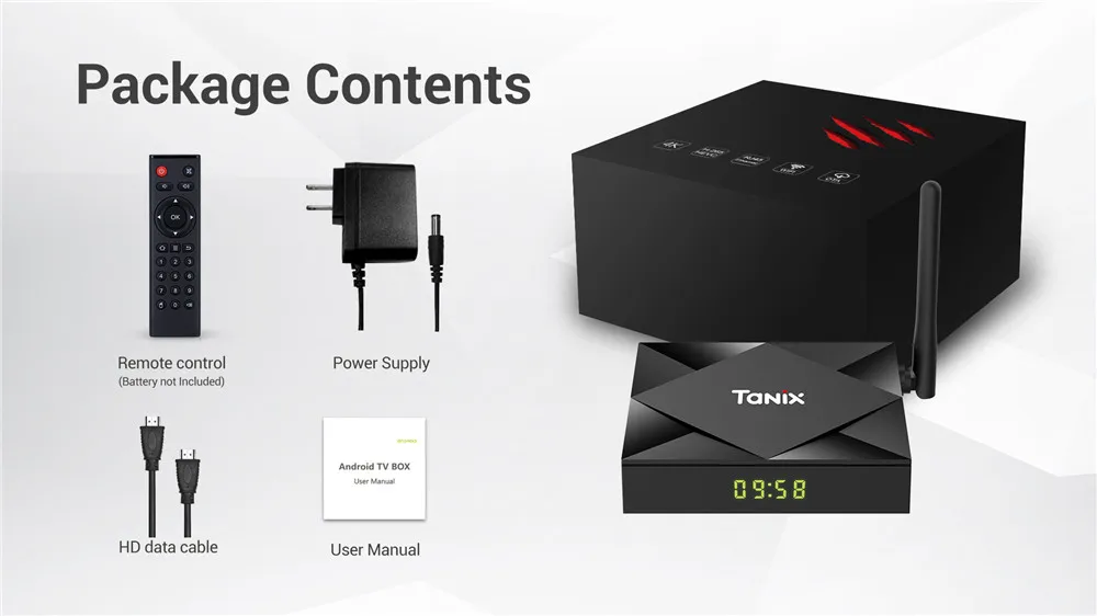 Presale TANIX TX6S Smart Android 10,0 tv Box 4 ГБ ОЗУ 32 Гб 64 Гб ПЗУ Allwinner H616 WiFi медиаплеер 4K 6K HD 2 ГБ 8 ГБ телеприставка