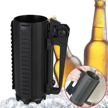 

New Multifunction Aluminum alloy Carry Outdoor Sport Solid Beer Cup with Rail Battle Combat Mug Cup Detachable