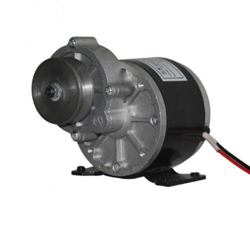 12V 24V 250W Матовый постоянного тока с постоянным магнитом Шестерни мотор MY1016Z Электрический велосипед трехколесный велосипед, фара для электровелосипеда в поясом мотор большой крутящий момент